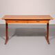 Walnut desk by the Italian architect Gianfranco Frattini for Bernini 1950.