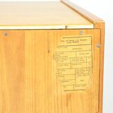 Cabinet in ash and walnut veneer by František Mezulánik - 1970s