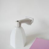 graphic art deco wall light and 20th century porcelain support