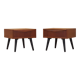 Set of two teak bedside tables, Danish design, 1970, Denmark