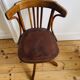 American office chair from the early 20th century.
