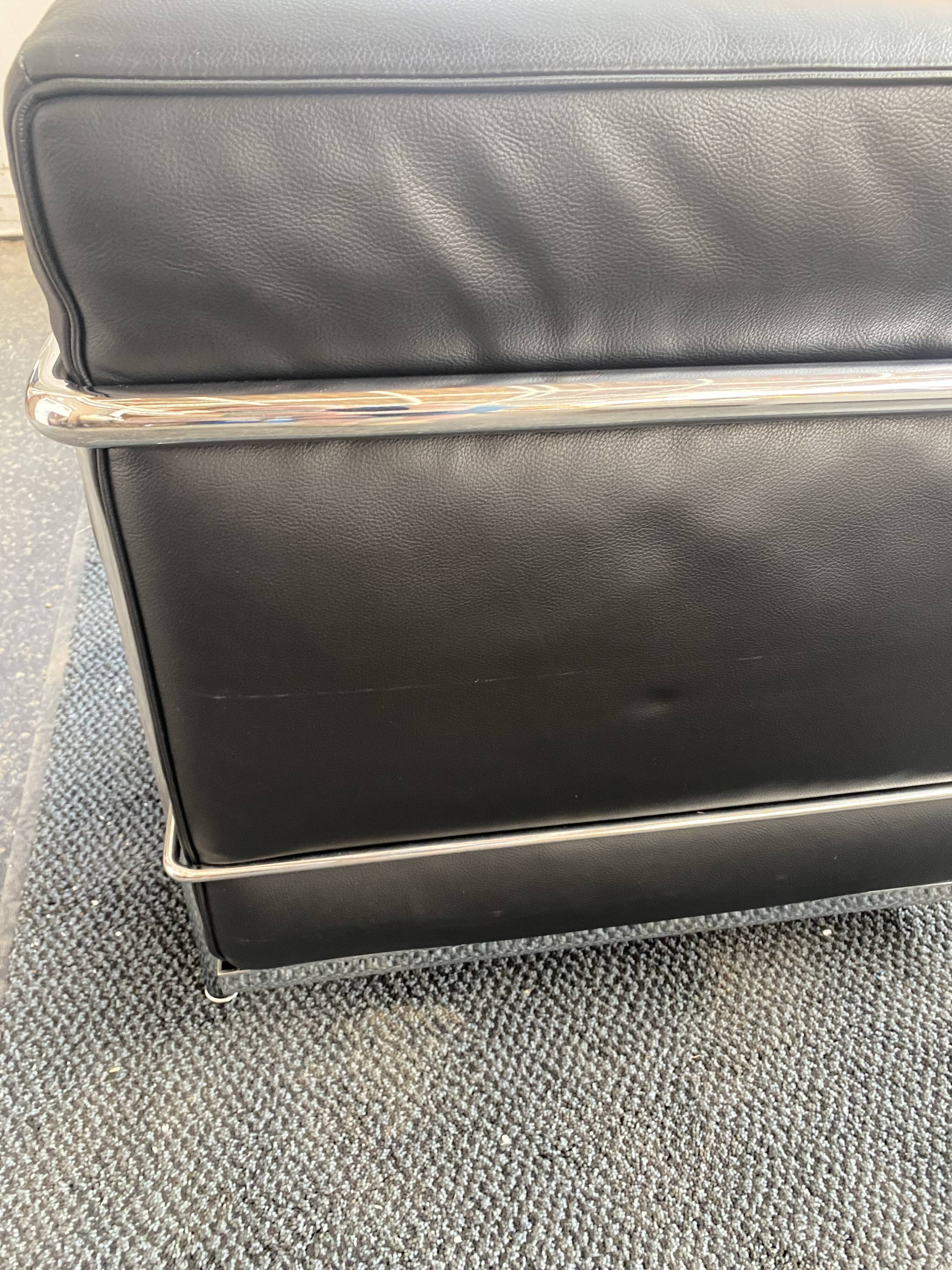 LC2 armchair by Le Corbusier, Pierre Jeanneret and Charlotte Perriand for Cassina