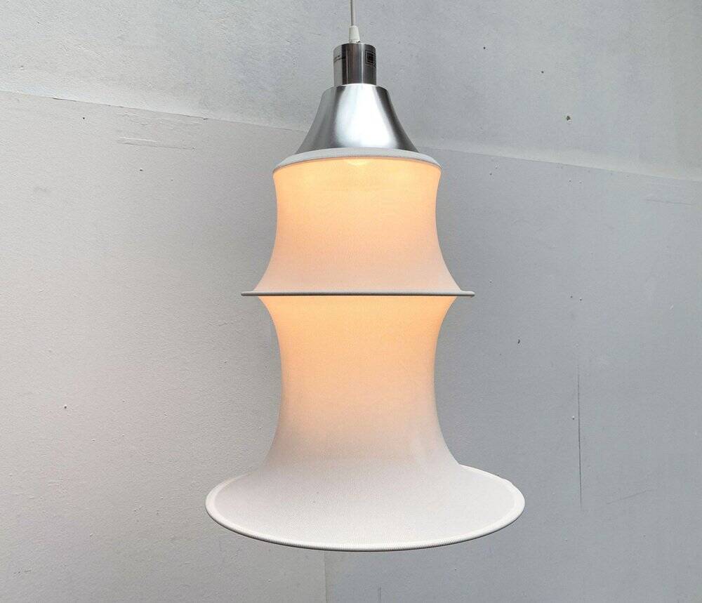 Falkland suspension lamp model by Bruno Munari for Danese Milano.
