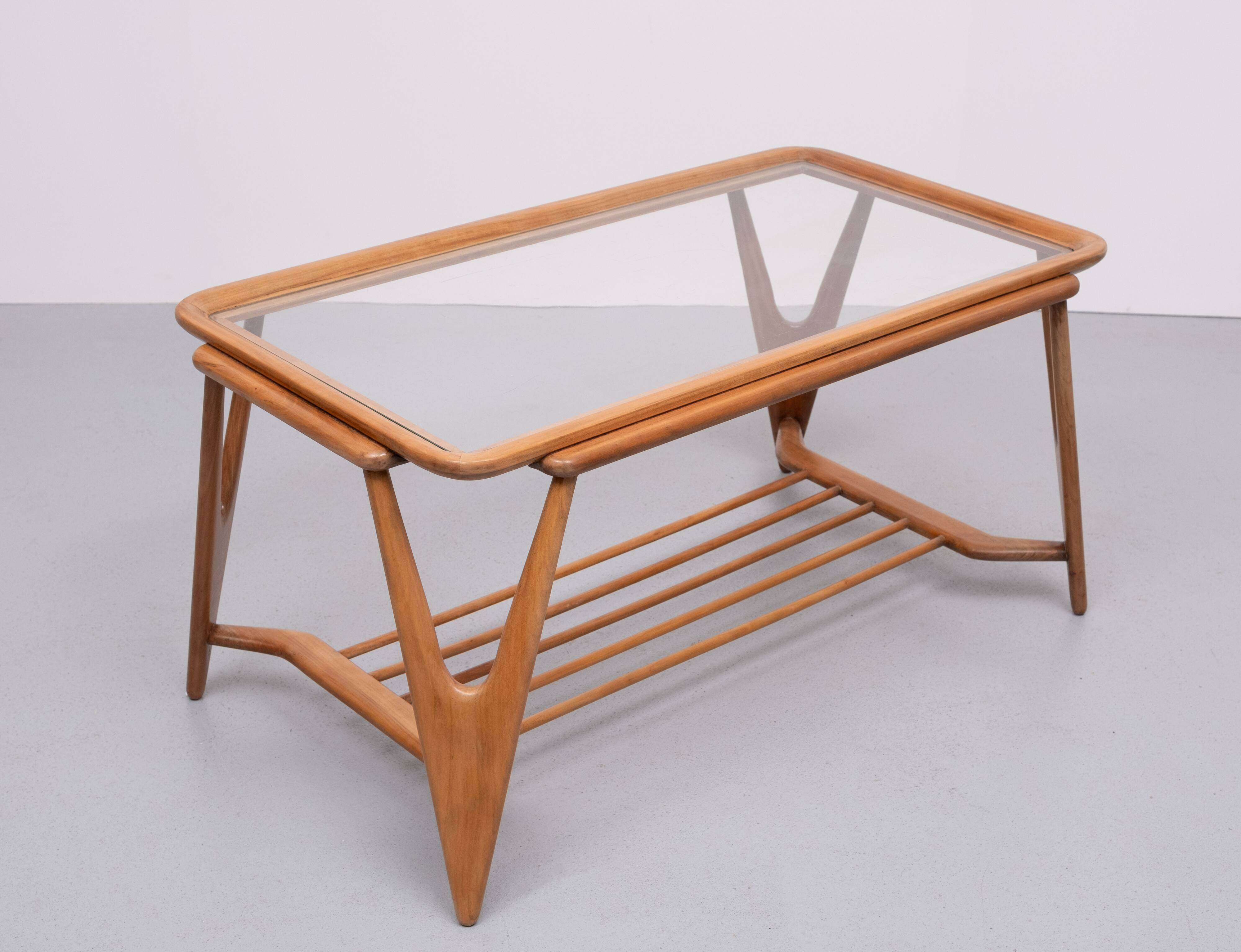 Cesare Lacca attrib Coffee table 1950s Italy