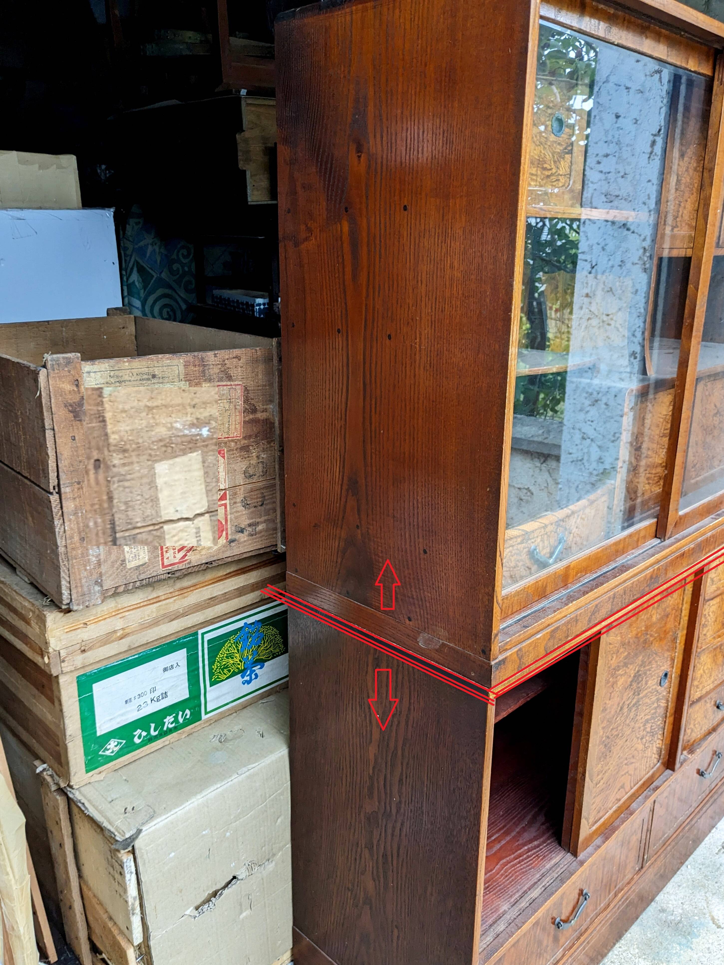 Tea cabinet - chadansu - Japan 1950