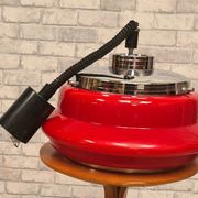 suspension 1960 to 70 red opaline and chrome 64x38 very good condition