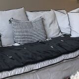 Ghost 15 Gervasoni sofa bed by Paola Navone with 3 sets of complete covers