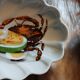 6 antique avocado cups