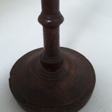 Wooden hat holder turned