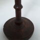 Wooden hat holder turned