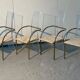 Set of 4 Charles Hollis Jones chairs for Belgo Chrom 1970