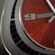 Pendule vintage par Jaz electronic des années 70
