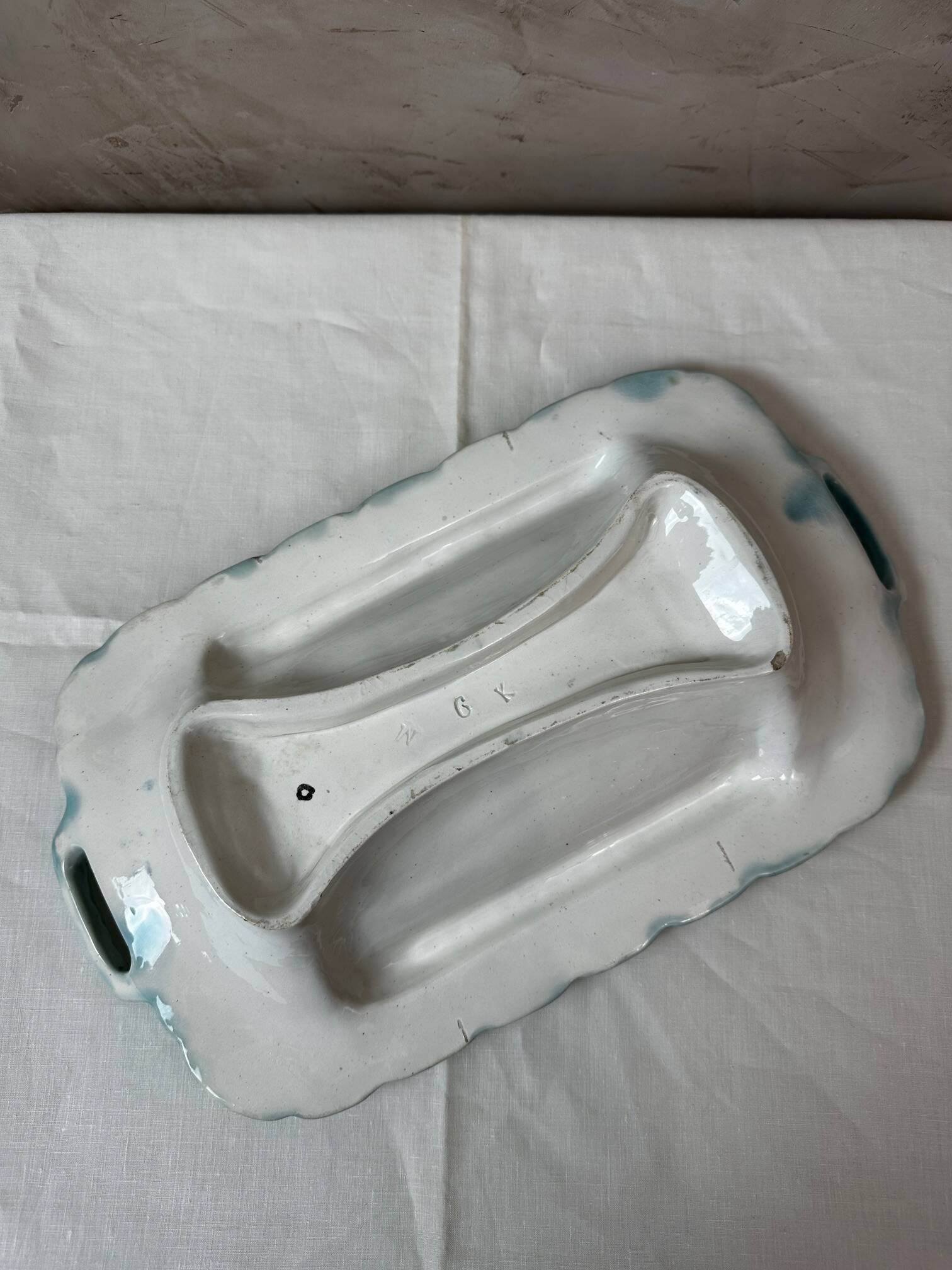 Asparagus dish with a sauce