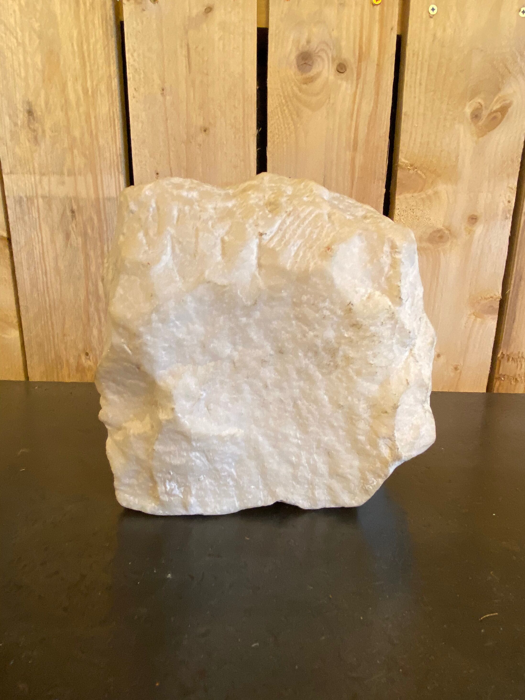 Sculpture visage de femme dans bloc en marbre 1900
