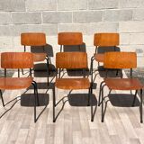 Set of 6 Marko Holland chairs
