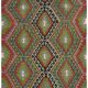 Turkish Handmade Vintage Anatolian Kilim 176 cm x 280 cm