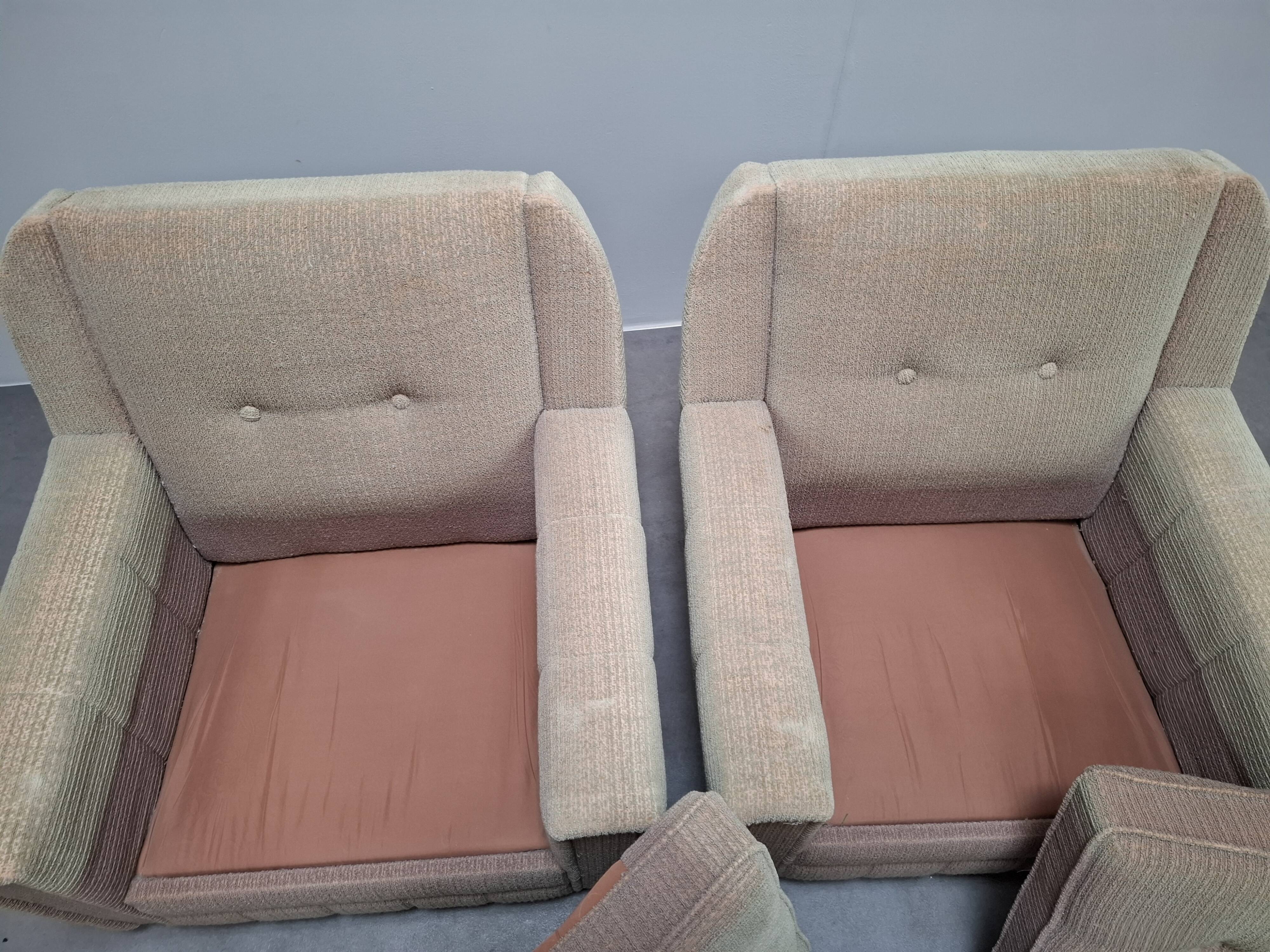 Paire de fauteuils lounge Wiberg Mid-Century Modern par UP Závody Rousínov