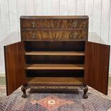 English mahogany sideboard from the 1930s with 2 drawers