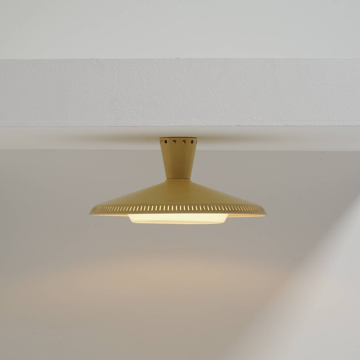 1950s NB-93 Flush Mount by Louis Kalff for Philips
