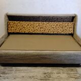Convertible sofa, vintage Ducal bench