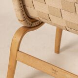 1 fauteuil lounge « Eva » de Bruno Mathsson, Suède des années 1960