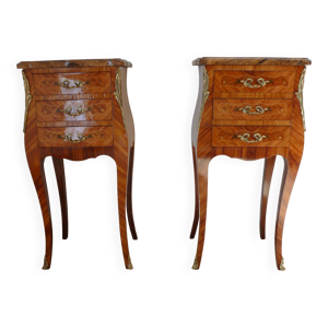 Paire de chevet louis