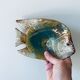 Ceramic fish-shaped cup