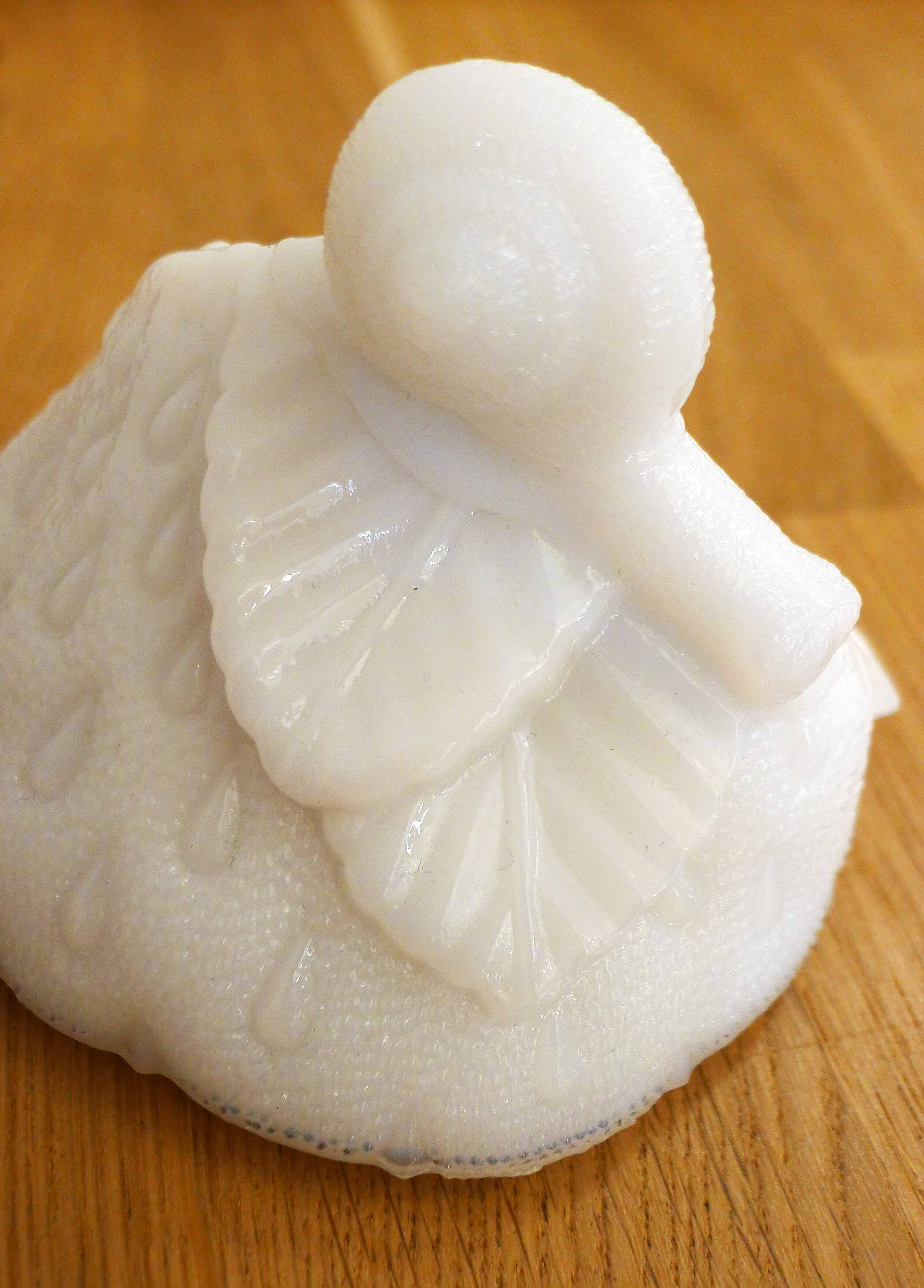 Strawberry and snail sugar bowl