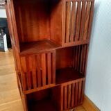 Scandinavian vintage teak bookcase, 1960s