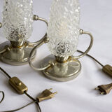 Pair of lamps to put down