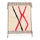 Tapis beni ouarine tissé à la main traditionnel 250cm x 150cm