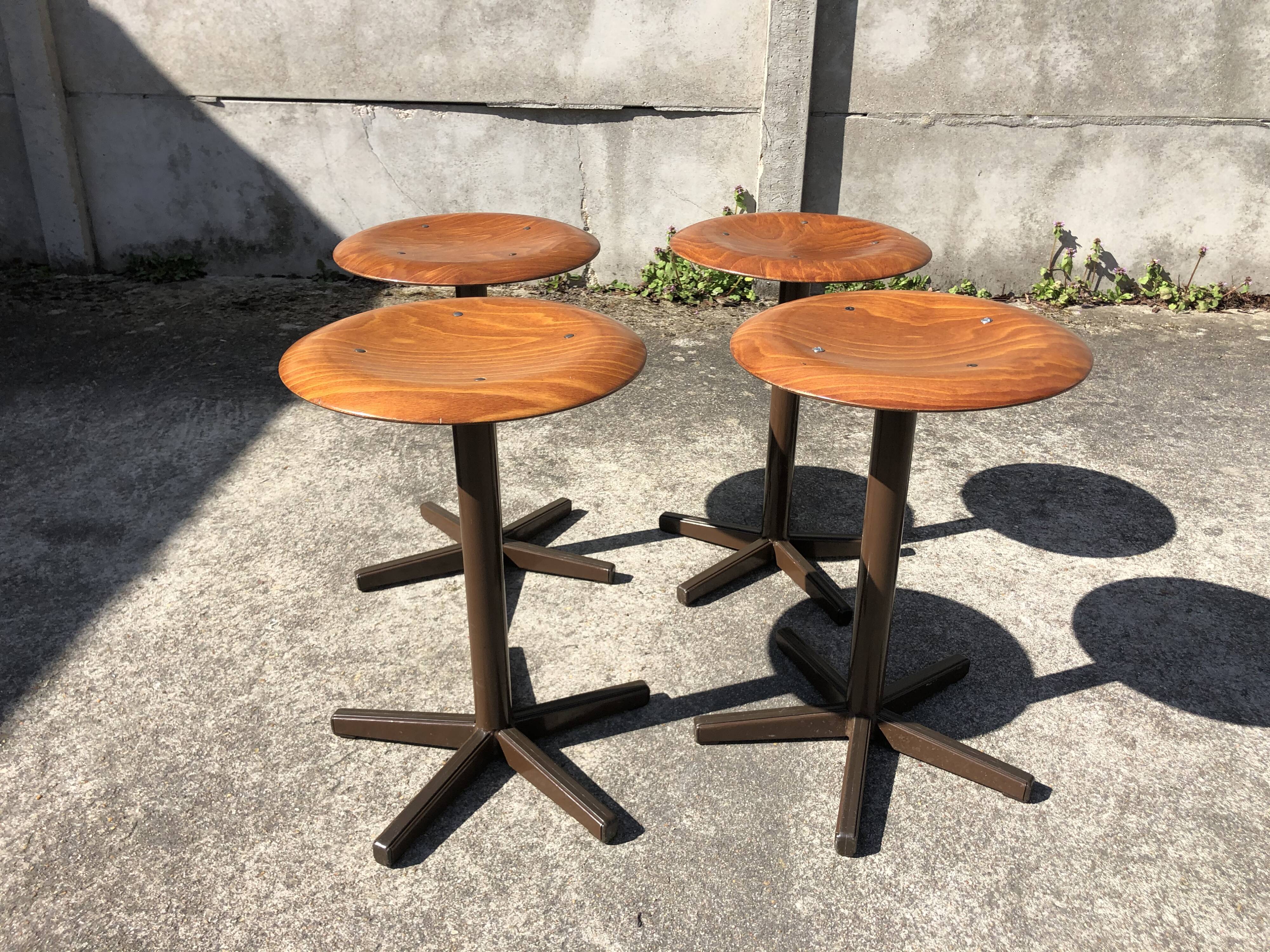 Lot of 4 Marko vintage stools