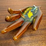 Vallauris ceramic ring tray from the 60s