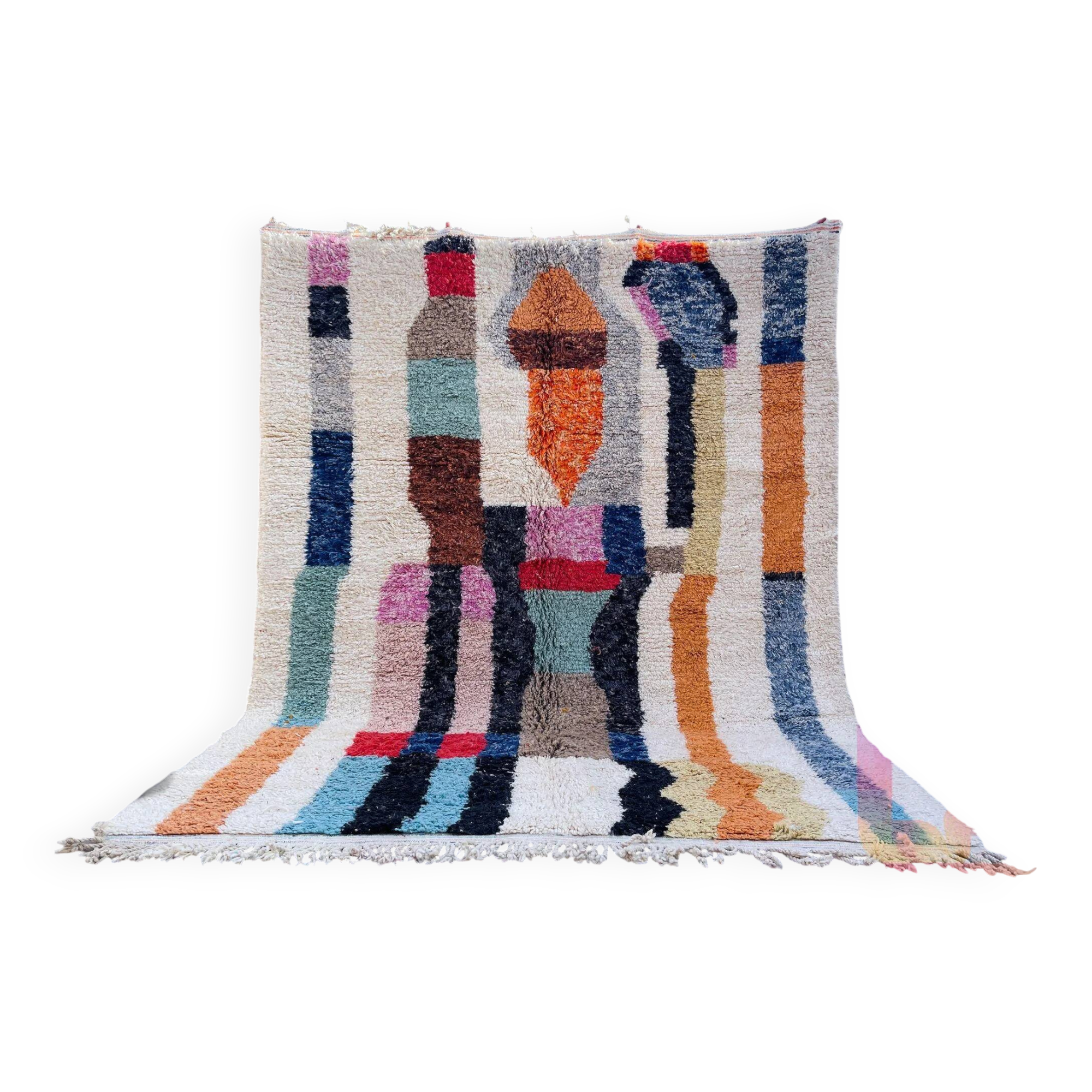 Handwoven Berber rug 3x2 m