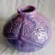Large Art Deco period slip ball vase, Manufacture Lille Fives