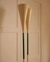 Diabolo floor lamp pair