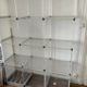 Vintage Plexiglas shelf, bookcase