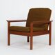 Danish Teak Sessel Easy Chair Armlehnen Vintage 60er Mid-Century