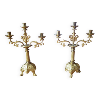 Set of two candlesticks