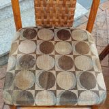 Set of six bamboo chairs from the 70s