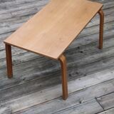 Birch coffee table by Alvar Aalto, 1960