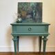 Lot of 2 Empire style bedside tables.