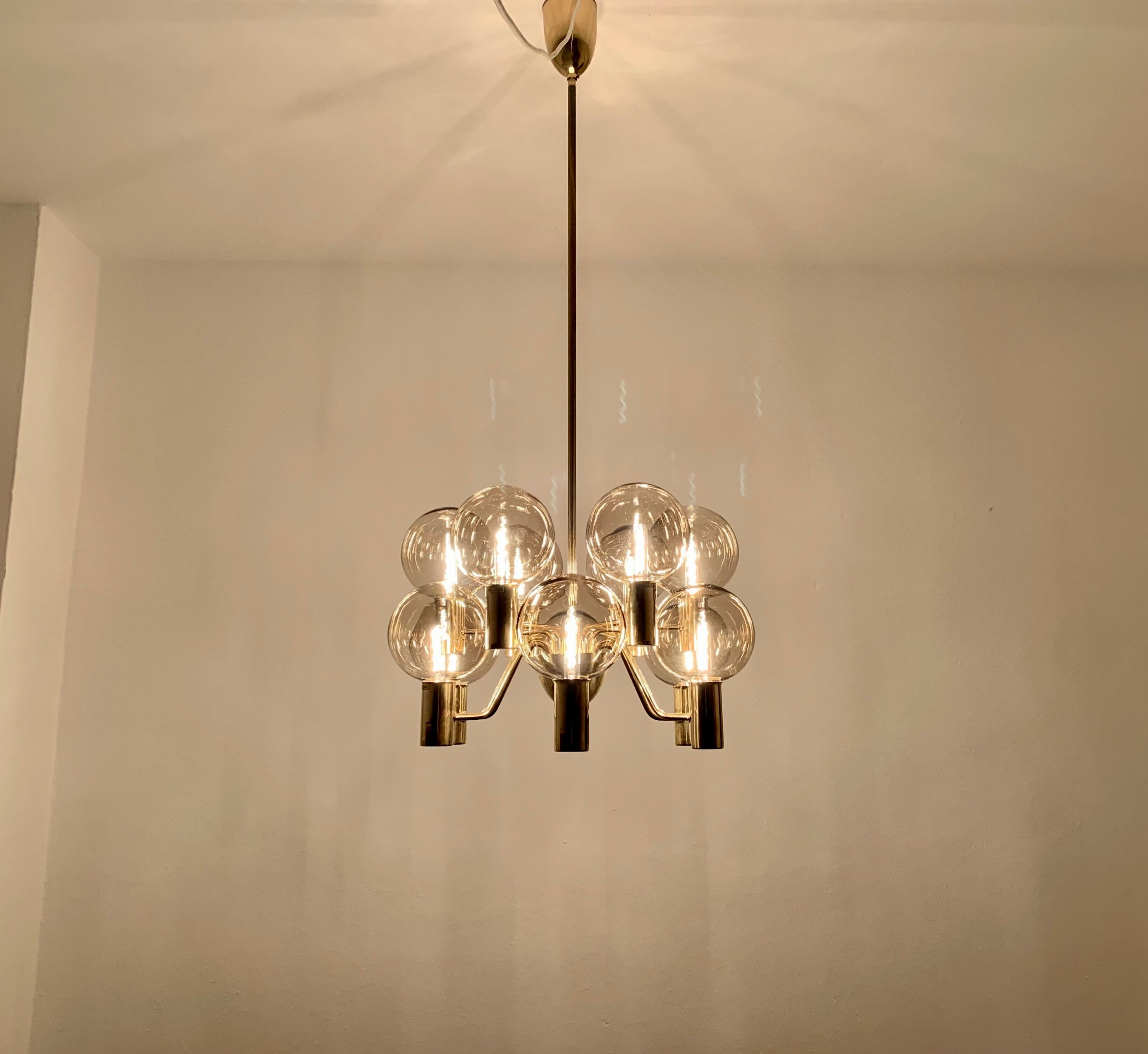 Swedish Patricia Chandelier by Hans Agne Jakobsson