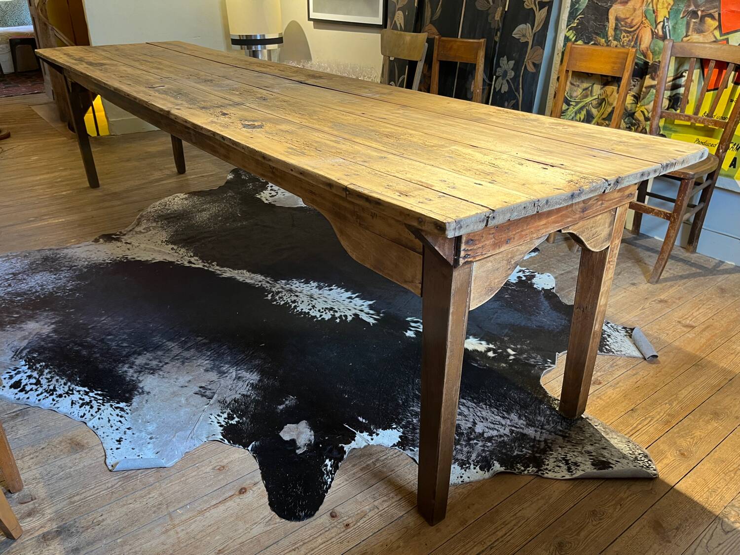 Large farmhouse table