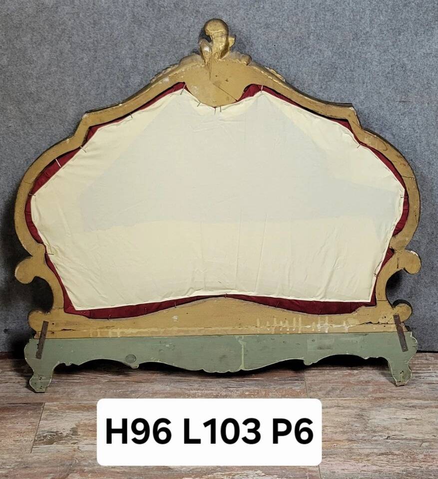 Elément de boiserie Venitien ( dessus de porte ) st. Louis XV baroque /bois