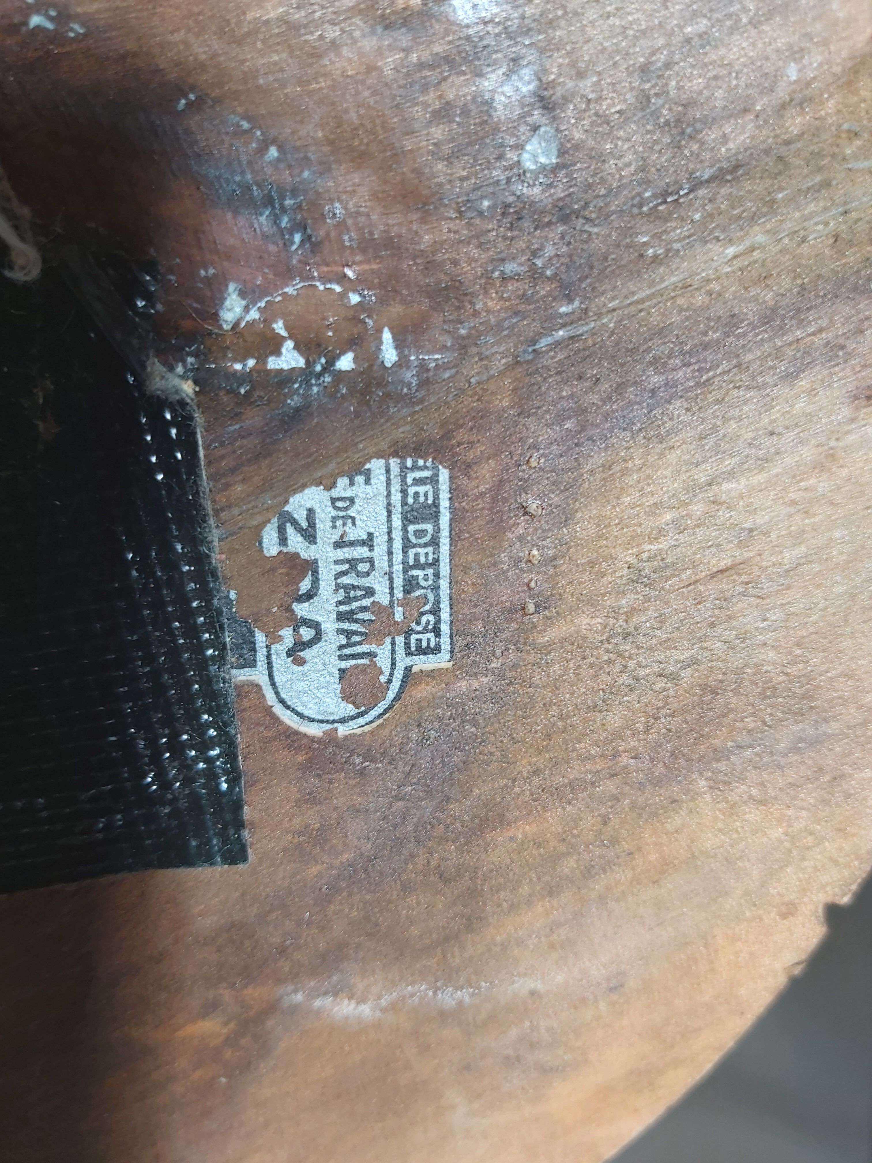 1950s Mazda lamp foot