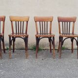 Set of 4 Baumann bistro chairs