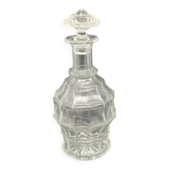 Faceted Glass Carafe