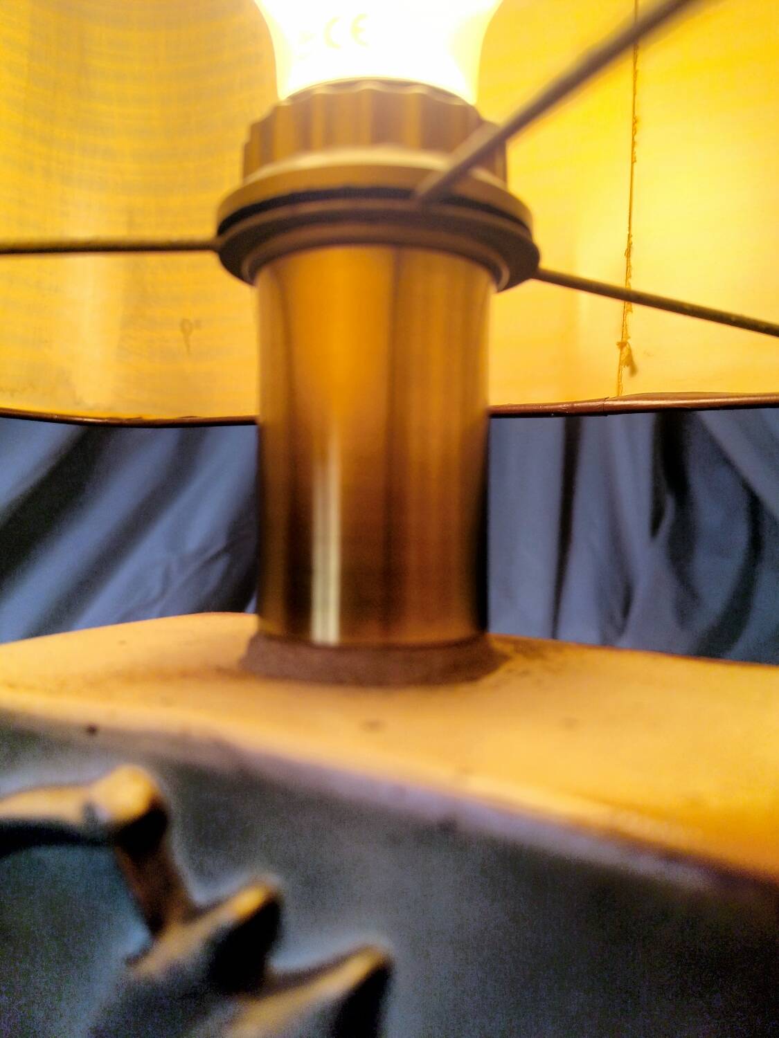 1980s ceramic archers lamp