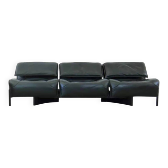 Cassina modular leather sofa